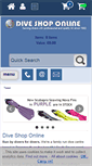 Mobile Screenshot of diveshoponline.co.uk